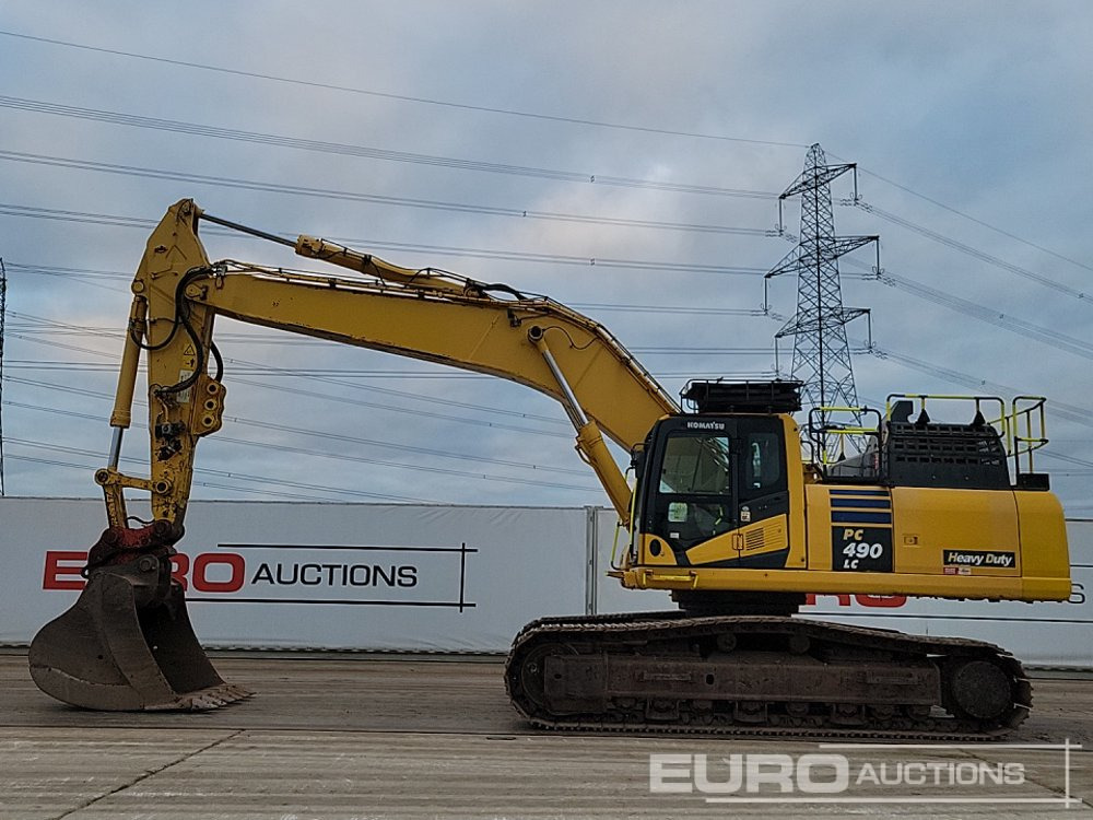 2017 Komatsu PC490LC-11 - حفار زاحف: صورة 2 2017 Komatsu PC490LC-11 - حفار زاحف: صورة 2