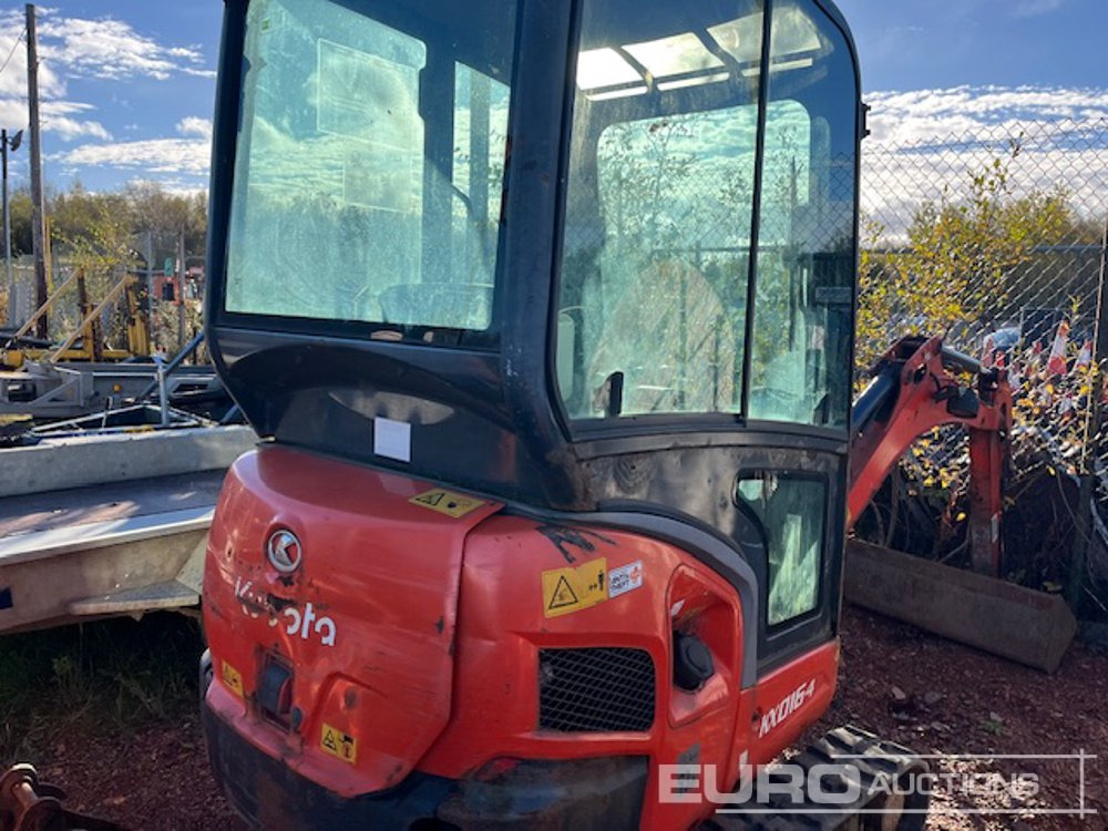 2017 Kubota KX016-4 - حفار صغير: صورة 2 2017 Kubota KX016-4 - حفار صغير: صورة 2