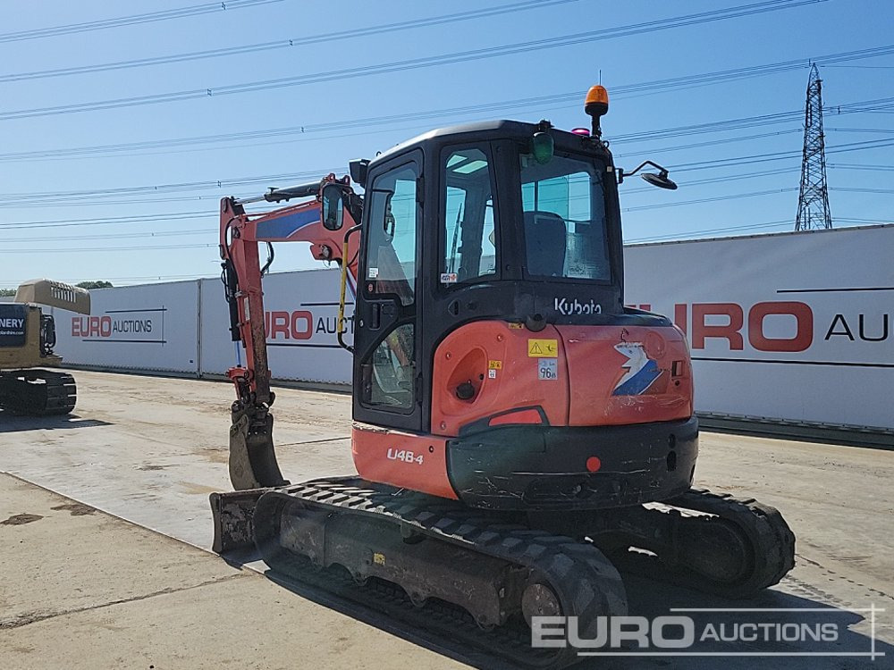 2017 Kubota U48-4 - حفار صغير: صورة 3 2017 Kubota U48-4 - حفار صغير: صورة 3