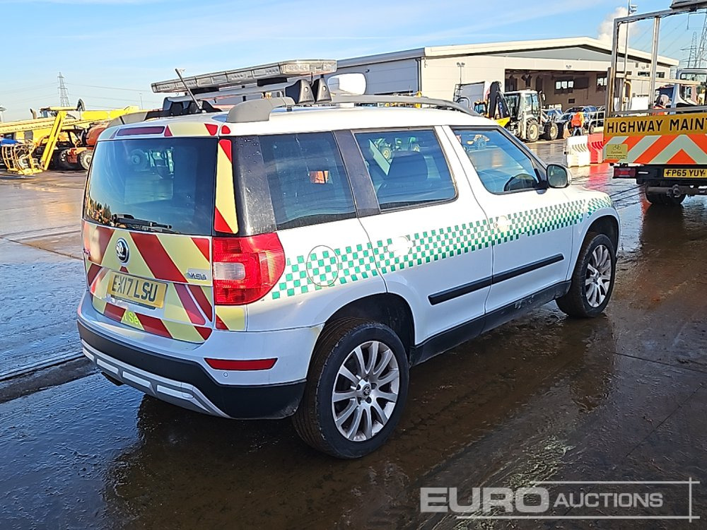 2017 Skoda Yeti - سيارة دفع رباعي: صورة 5 2017 Skoda Yeti - سيارة دفع رباعي: صورة 5