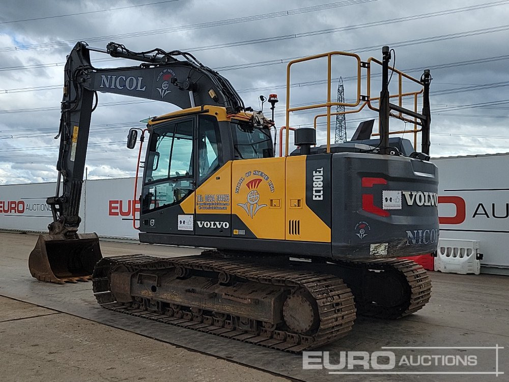 2017 Volvo EC180EL - حفار زاحف: صورة 3 2017 Volvo EC180EL - حفار زاحف: صورة 3