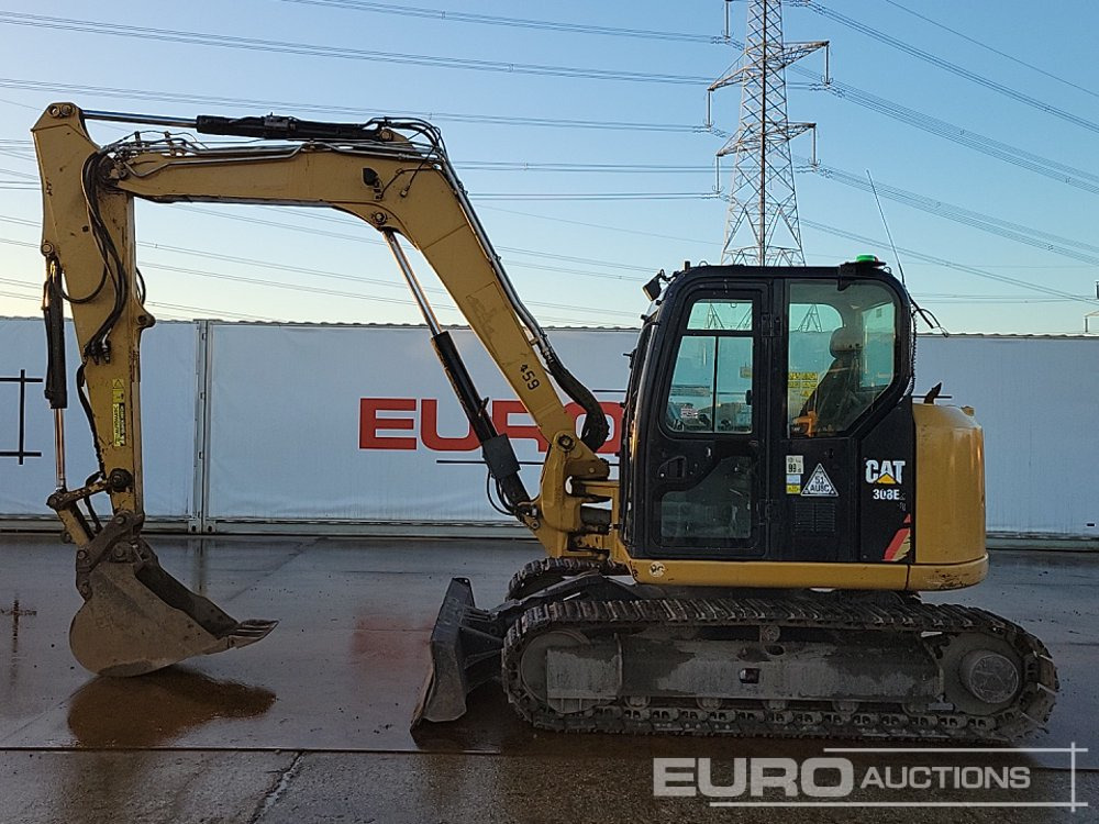 2018 CAT 308E2 CR - حفار صغير: صورة 2 2018 CAT 308E2 CR - حفار صغير: صورة 2