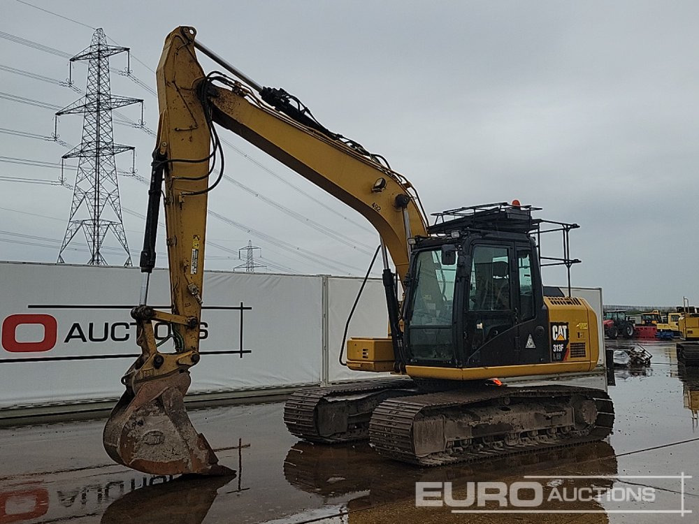 2018 CAT 313FLGC - حفار زاحف: صورة 1 2018 CAT 313FLGC - حفار زاحف: صورة 1