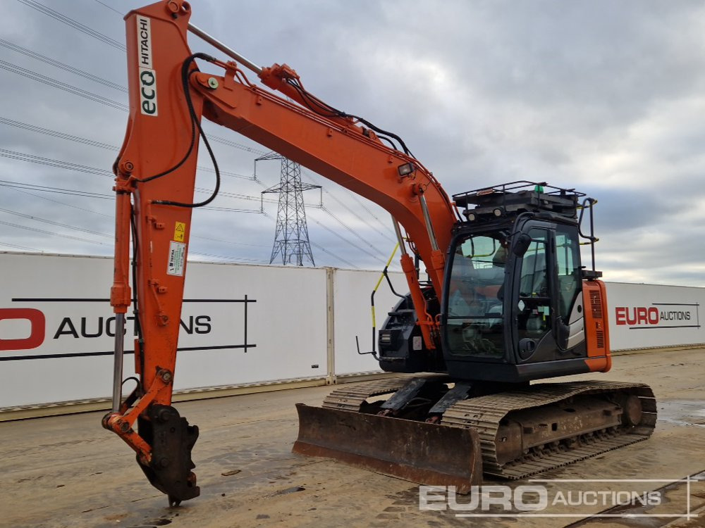 2018 Hitachi ZX135US-6 - حفار زاحف: صورة 1 2018 Hitachi ZX135US-6 - حفار زاحف: صورة 1