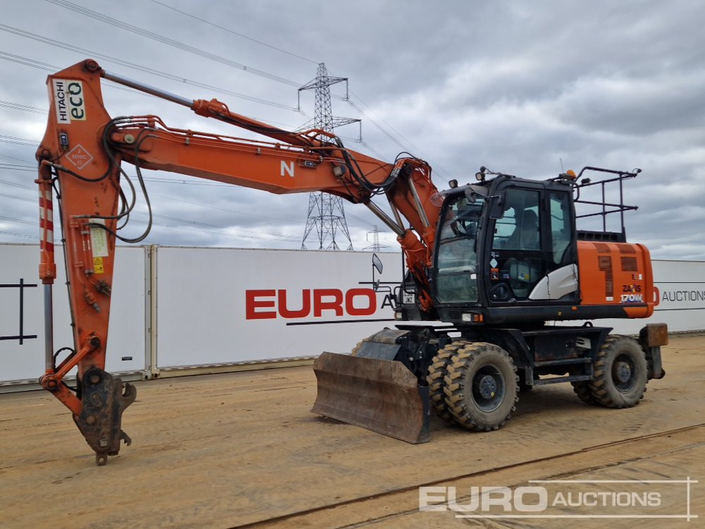 2018 Hitachi ZX170W-6 - حفار ذو عجلات: صورة 1 2018 Hitachi ZX170W-6 - حفار ذو عجلات: صورة 1