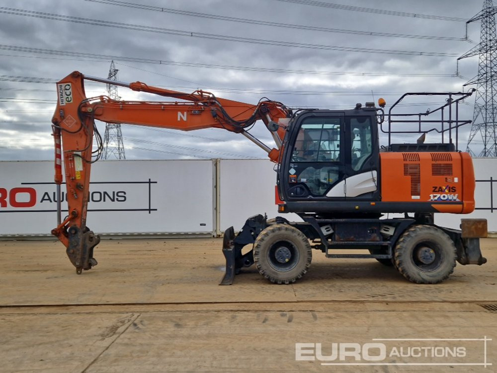 2018 Hitachi ZX170W-6 - حفار ذو عجلات: صورة 2 2018 Hitachi ZX170W-6 - حفار ذو عجلات: صورة 2