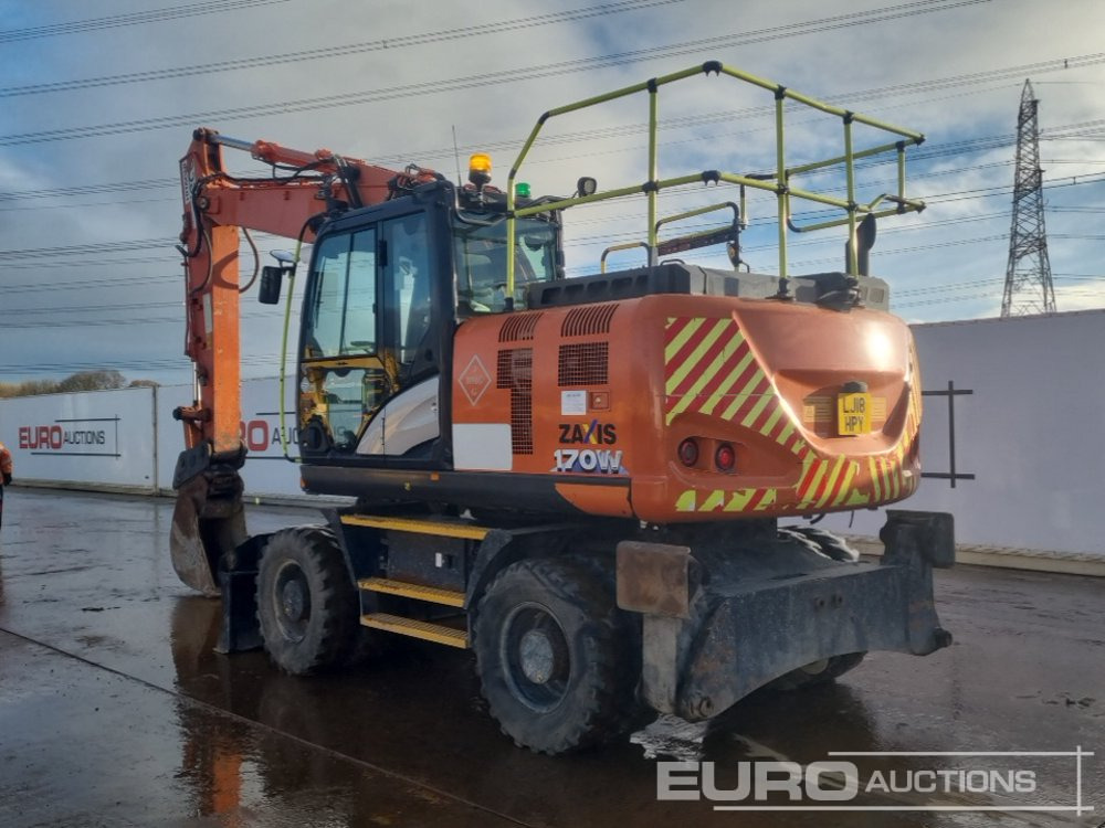 2018 Hitachi ZX170W-6 - حفار ذو عجلات: صورة 3 2018 Hitachi ZX170W-6 - حفار ذو عجلات: صورة 3