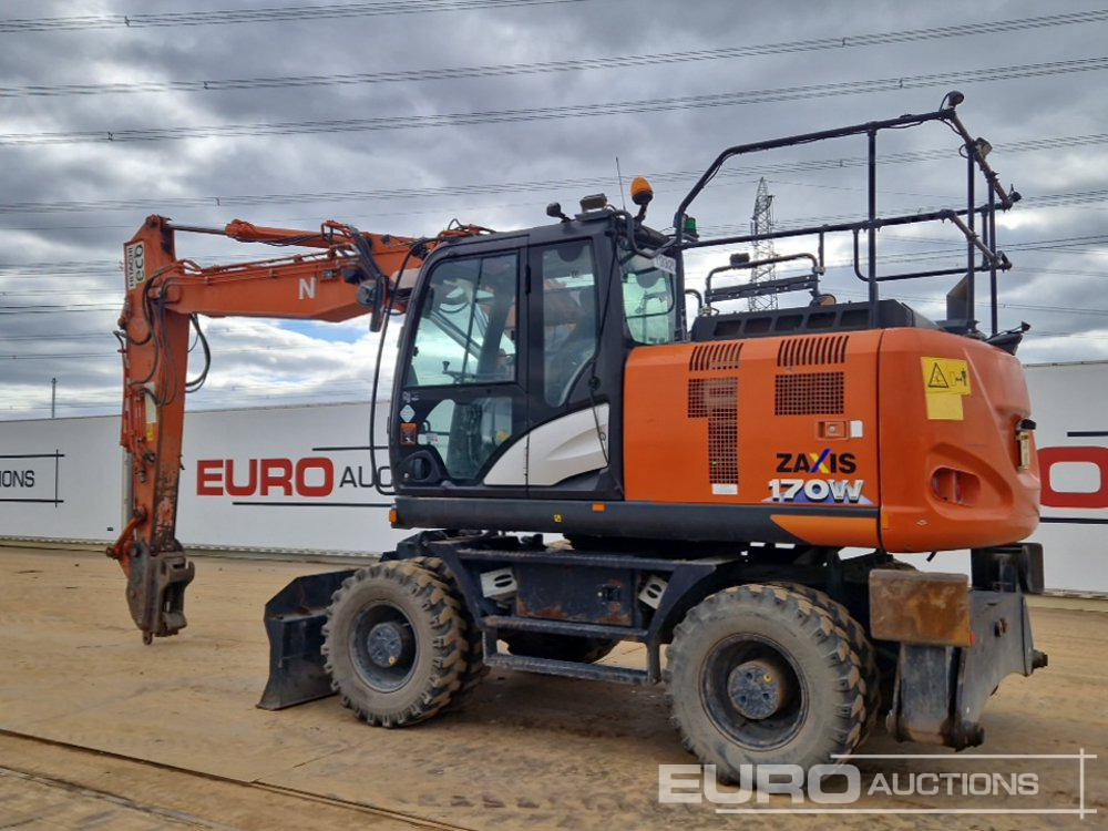 2018 Hitachi ZX170W-6 - حفار ذو عجلات: صورة 3 2018 Hitachi ZX170W-6 - حفار ذو عجلات: صورة 3