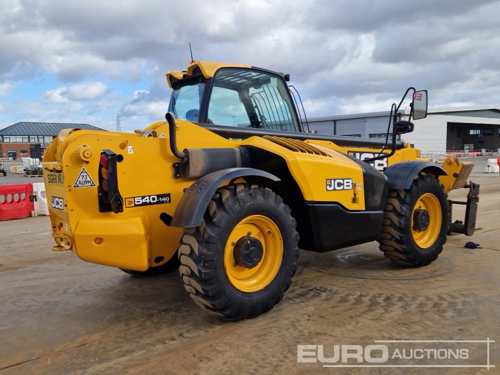 2018 JCB 540-140 Hi Viz - آلة رفع ونقل تلسكوبية: صورة 5 2018 JCB 540-140 Hi Viz - آلة رفع ونقل تلسكوبية: صورة 5