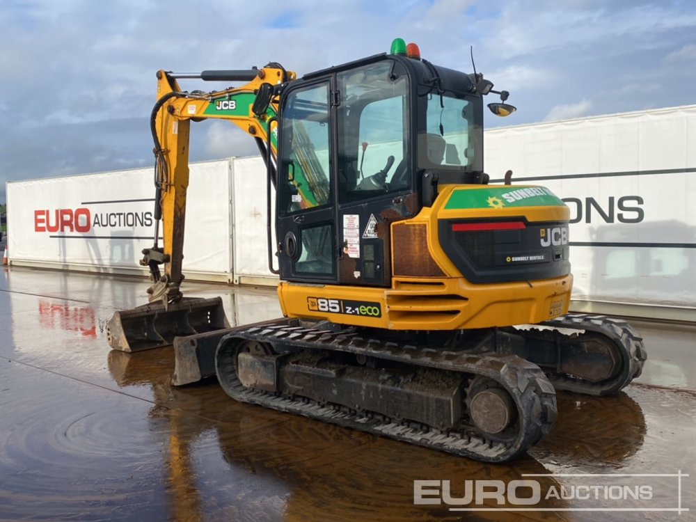 2018 JCB 85Z-1 ECO - حفار صغير: صورة 3 2018 JCB 85Z-1 ECO - حفار صغير: صورة 3