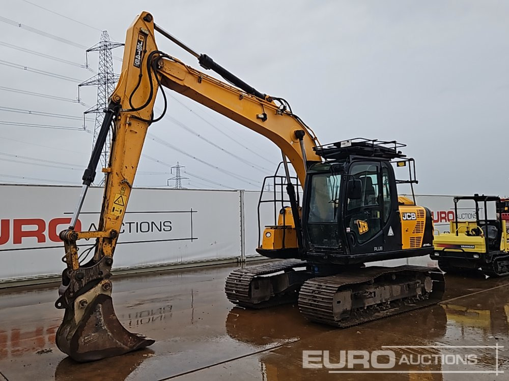 2018 JCB JS145LC 4F - حفار زاحف: صورة 1 2018 JCB JS145LC 4F - حفار زاحف: صورة 1