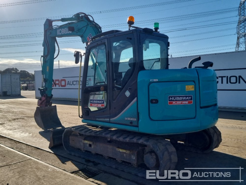 2018 Kobelco SK85MSR-3E - حفار صغير: صورة 3 2018 Kobelco SK85MSR-3E - حفار صغير: صورة 3