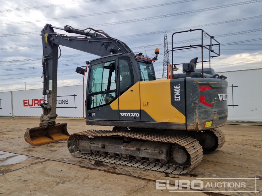 2018 Volvo EC140EL - حفار زاحف: صورة 3 2018 Volvo EC140EL - حفار زاحف: صورة 3