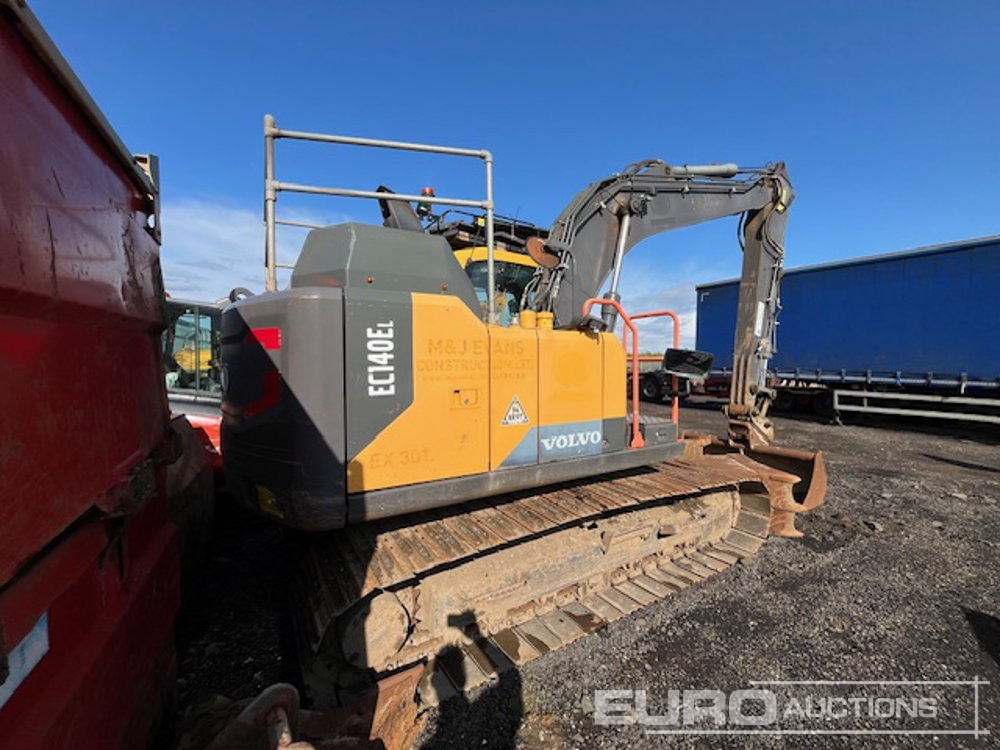 2018 Volvo EC140EL - حفار زاحف: صورة 5 2018 Volvo EC140EL - حفار زاحف: صورة 5