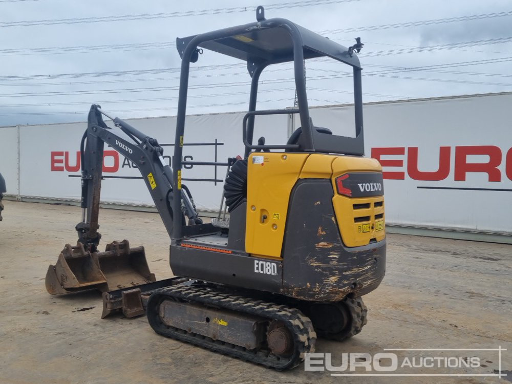 2018 Volvo EC18D - حفار صغير: صورة 3 2018 Volvo EC18D - حفار صغير: صورة 3