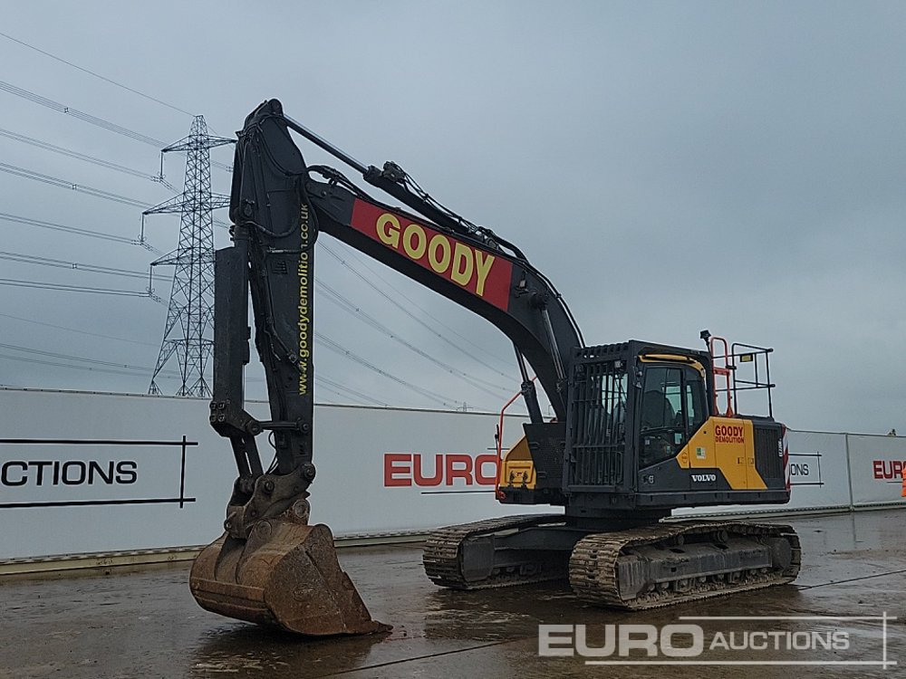 2018 Volvo EC220EL - حفار زاحف: صورة 1 2018 Volvo EC220EL - حفار زاحف: صورة 1