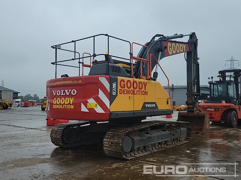 2018 Volvo EC220EL - حفار زاحف: صورة 5 2018 Volvo EC220EL - حفار زاحف: صورة 5