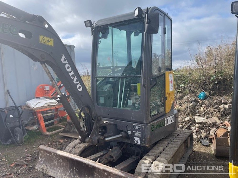 2018 Volvo ECR25D - حفار صغير: صورة 3 2018 Volvo ECR25D - حفار صغير: صورة 3