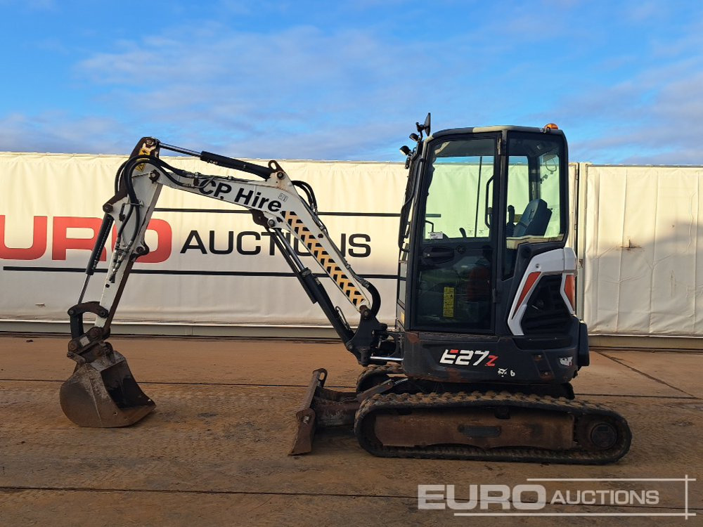 2019 Bobcat E27Z - حفار صغير: صورة 2 2019 Bobcat E27Z - حفار صغير: صورة 2