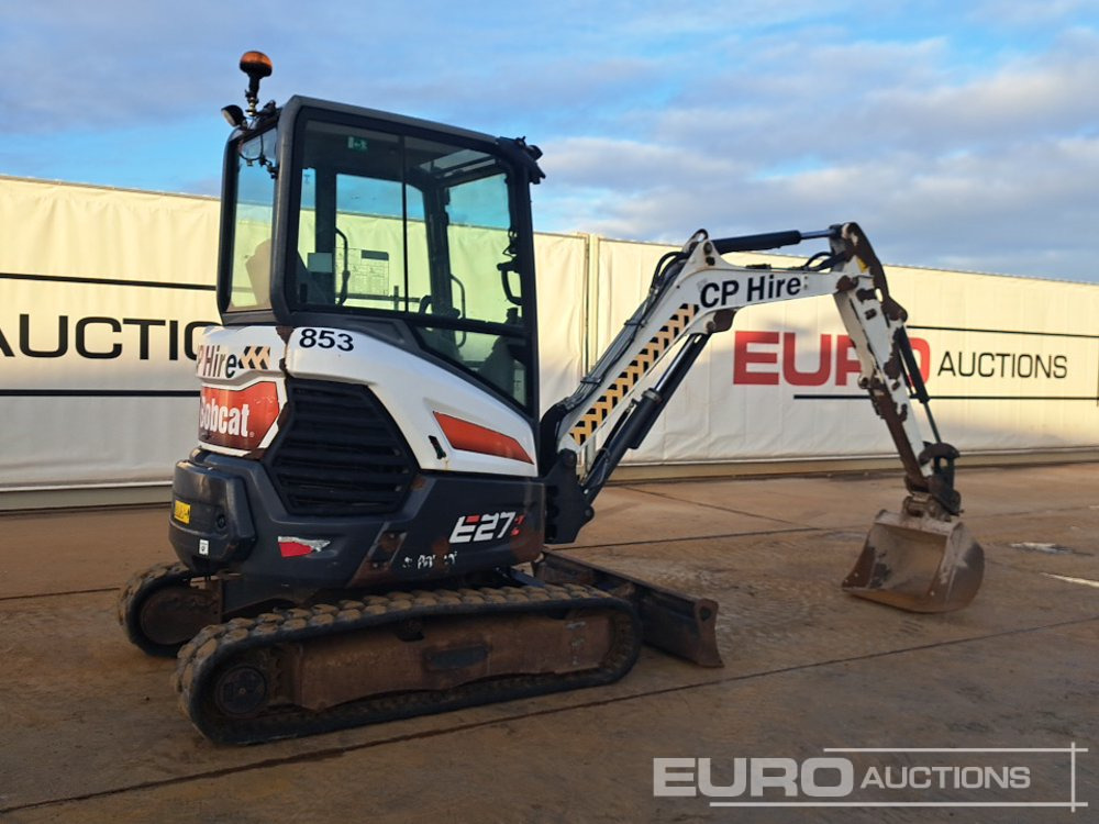 2019 Bobcat E27Z - حفار صغير: صورة 5 2019 Bobcat E27Z - حفار صغير: صورة 5