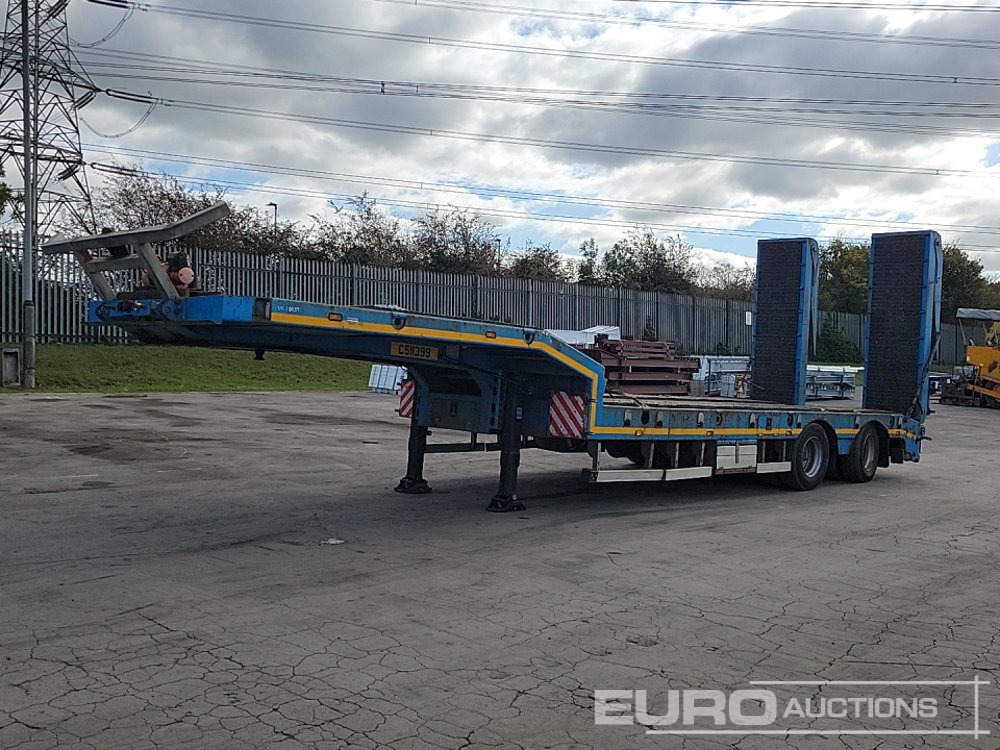 2019 Gurlesenyil Twin Axle Step Frame Low Loader Trailer, Outriggers, Winch, Hydraulic Fliptoe Ramps - نصف مقطورة بلودر منخفض: صورة 1 2019 Gurlesenyil Twin Axle Step Frame Low Loader Trailer, Outriggers, Winch, Hydraulic Fliptoe Ramps - نصف مقطورة بلودر منخفض: صورة 1