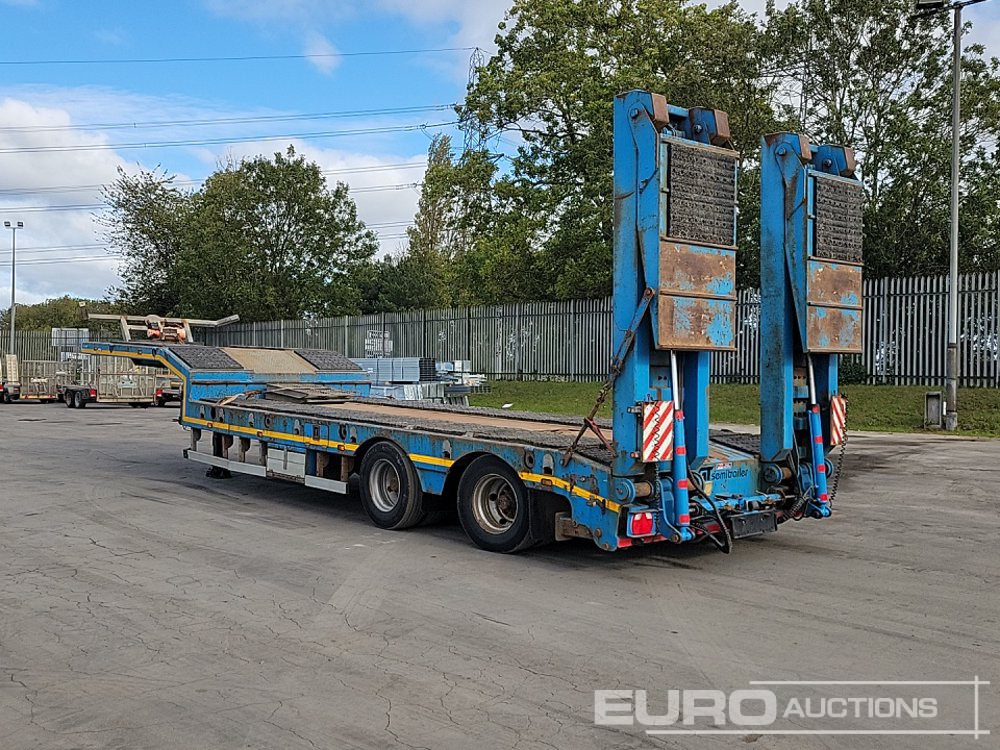 2019 Gurlesenyil Twin Axle Step Frame Low Loader Trailer, Outriggers, Winch, Hydraulic Fliptoe Ramps - نصف مقطورة بلودر منخفض: صورة 3 2019 Gurlesenyil Twin Axle Step Frame Low Loader Trailer, Outriggers, Winch, Hydraulic Fliptoe Ramps - نصف مقطورة بلودر منخفض: صورة 3