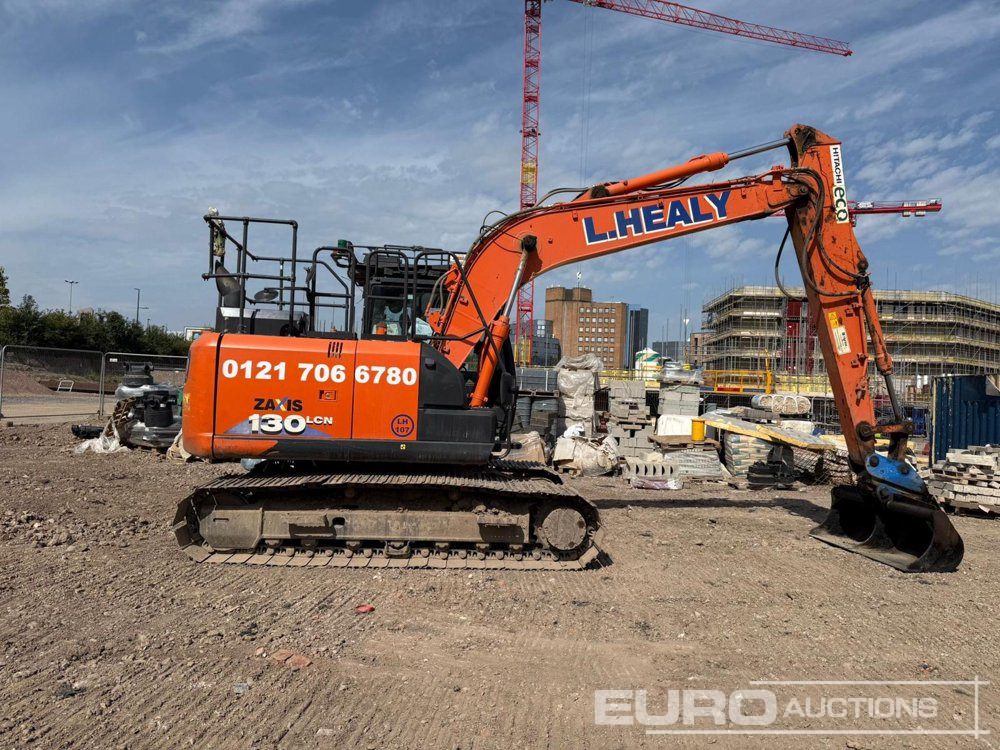 2019 Hitachi ZX130LCN-6 - حفار زاحف: صورة 1 2019 Hitachi ZX130LCN-6 - حفار زاحف: صورة 1