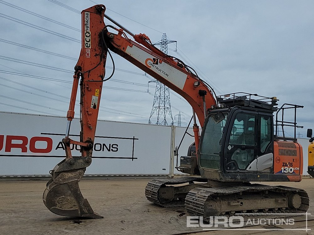 2019 Hitachi ZX130LCN-6 - حفار زاحف: صورة 1 2019 Hitachi ZX130LCN-6 - حفار زاحف: صورة 1