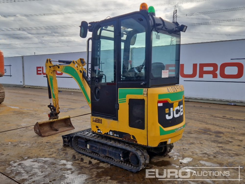 2019 JCB 16C-1 T3 - حفار صغير: صورة 3 2019 JCB 16C-1 T3 - حفار صغير: صورة 3