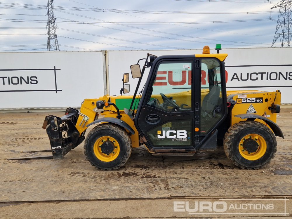 2019 JCB 525-60 Hi Viz - آلة رفع ونقل تلسكوبية: صورة 2 2019 JCB 525-60 Hi Viz - آلة رفع ونقل تلسكوبية: صورة 2