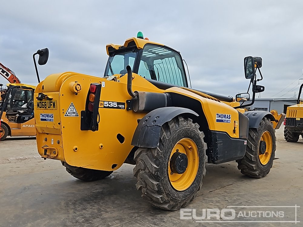 2019 JCB 535-125 Hi Viz - آلة رفع ونقل تلسكوبية: صورة 5 2019 JCB 535-125 Hi Viz - آلة رفع ونقل تلسكوبية: صورة 5