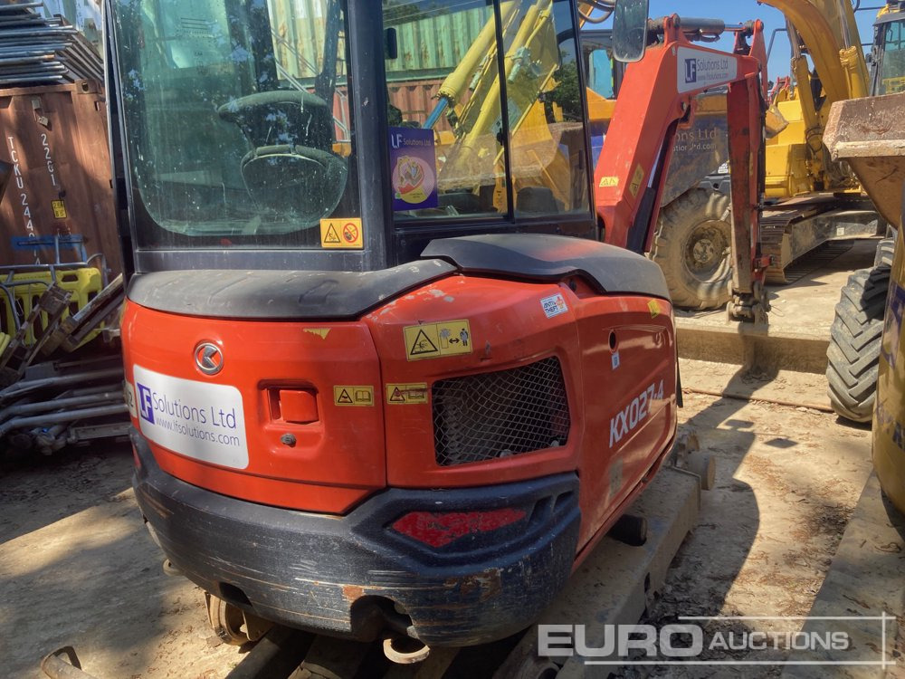 2019 Kubota KX027-4 - حفار صغير: صورة 3 2019 Kubota KX027-4 - حفار صغير: صورة 3
