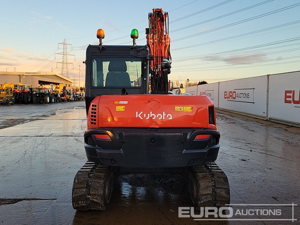 2019 Kubota KX080-4A - حفار صغير: صورة 4 2019 Kubota KX080-4A - حفار صغير: صورة 4