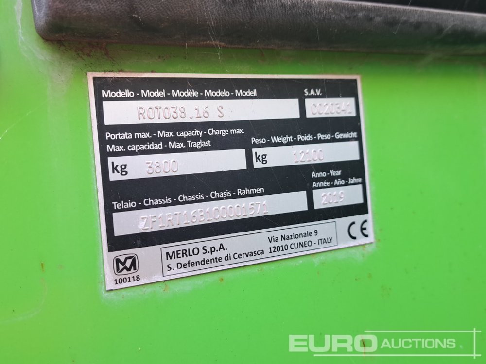 آلة رفع ونقل تلسكوبية 2019 Merlo ROTO 38.16 S: صورة 48 آلة رفع ونقل تلسكوبية 2019 Merlo ROTO 38.16 S: صورة 48