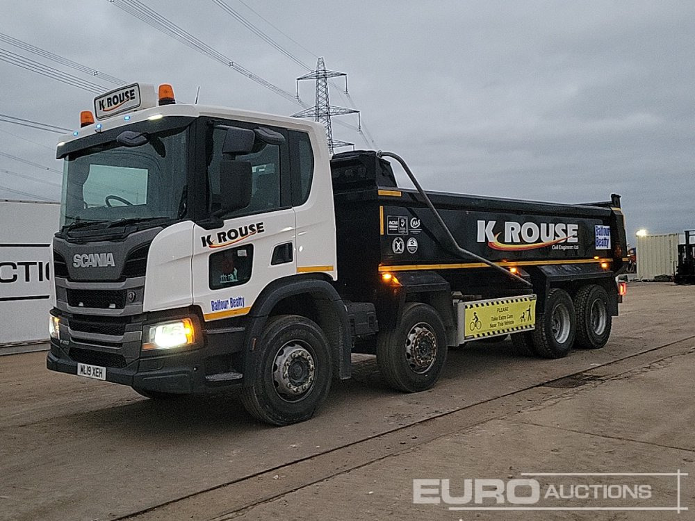 2019 Scania P410 - شاحنة قلاب: صورة 1 2019 Scania P410 - شاحنة قلاب: صورة 1