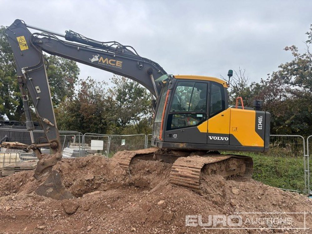 2019 Volvo EC140EL - حفار زاحف: صورة 2 2019 Volvo EC140EL - حفار زاحف: صورة 2