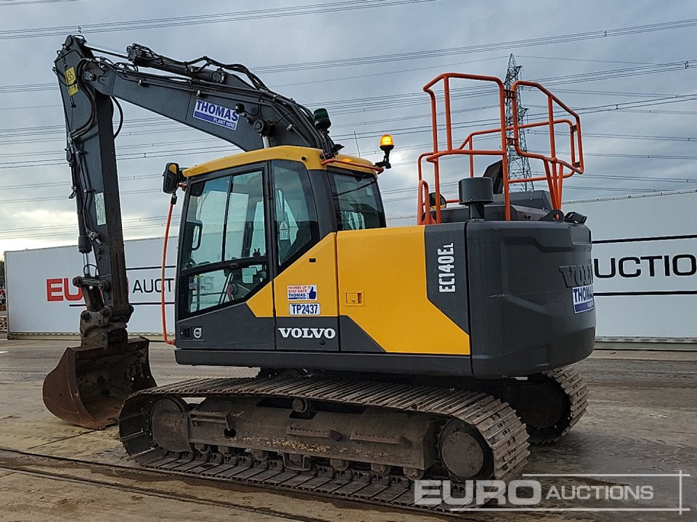 2019 Volvo EC140EL - حفار زاحف: صورة 3 2019 Volvo EC140EL - حفار زاحف: صورة 3