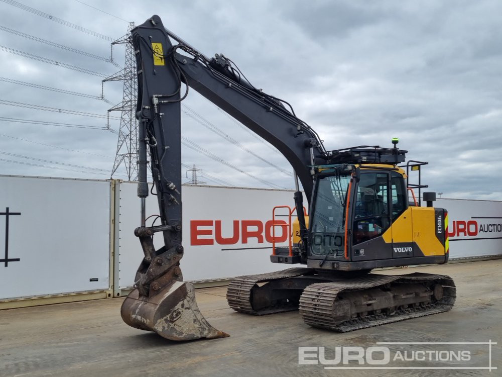 2019 Volvo EC140EL - حفار زاحف: صورة 1 2019 Volvo EC140EL - حفار زاحف: صورة 1