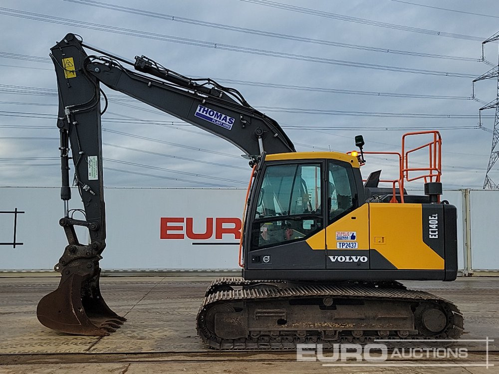 2019 Volvo EC140EL - حفار زاحف: صورة 2 2019 Volvo EC140EL - حفار زاحف: صورة 2
