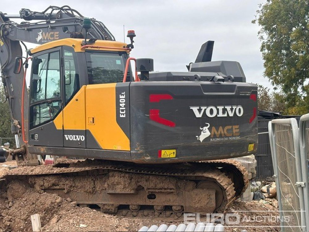 2019 Volvo EC140EL - حفار زاحف: صورة 3 2019 Volvo EC140EL - حفار زاحف: صورة 3