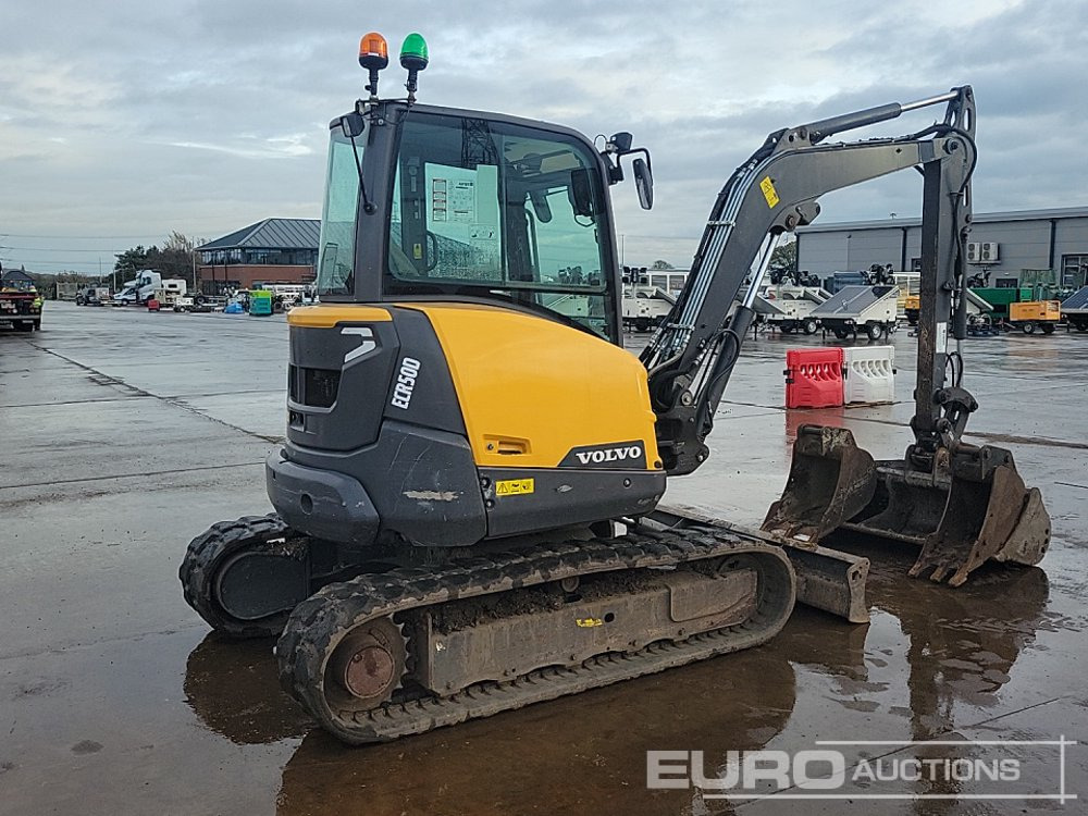 2019 Volvo ECR50D - حفار صغير: صورة 5 2019 Volvo ECR50D - حفار صغير: صورة 5