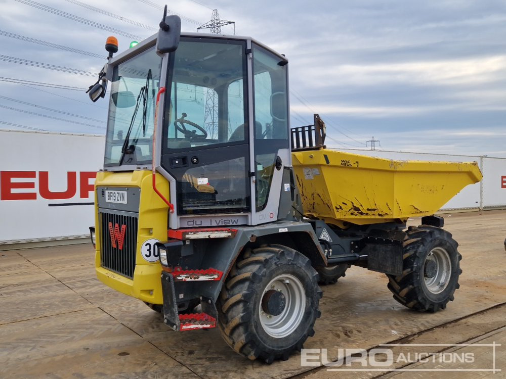 2019 Wacker Neuson DV60 - شاحنة قلابة صغيرة: صورة 1 2019 Wacker Neuson DV60 - شاحنة قلابة صغيرة: صورة 1