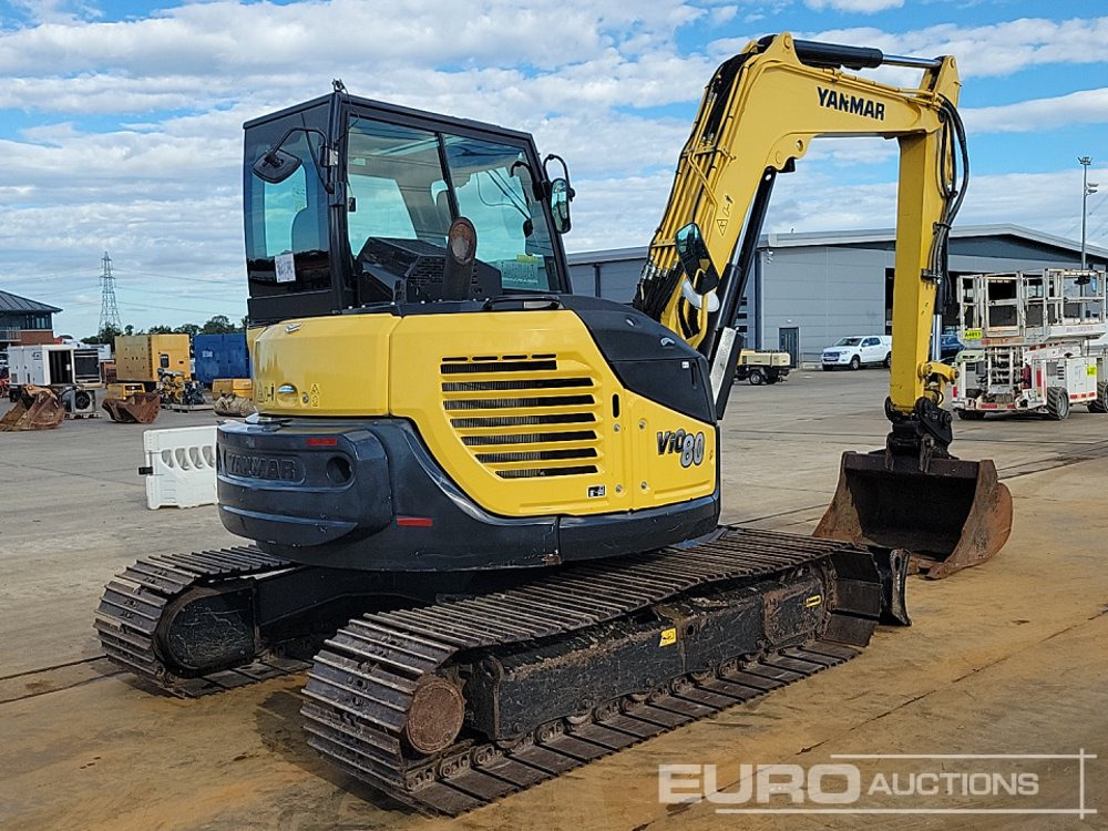 2019 Yanmar ViO80-1A - حفار صغير: صورة 5 2019 Yanmar ViO80-1A - حفار صغير: صورة 5