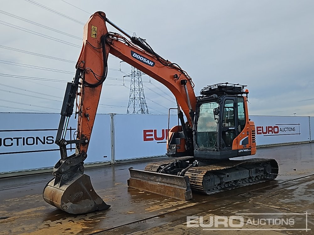 2020 Doosan DX140LCR-5 - حفار زاحف: صورة 1 2020 Doosan DX140LCR-5 - حفار زاحف: صورة 1
