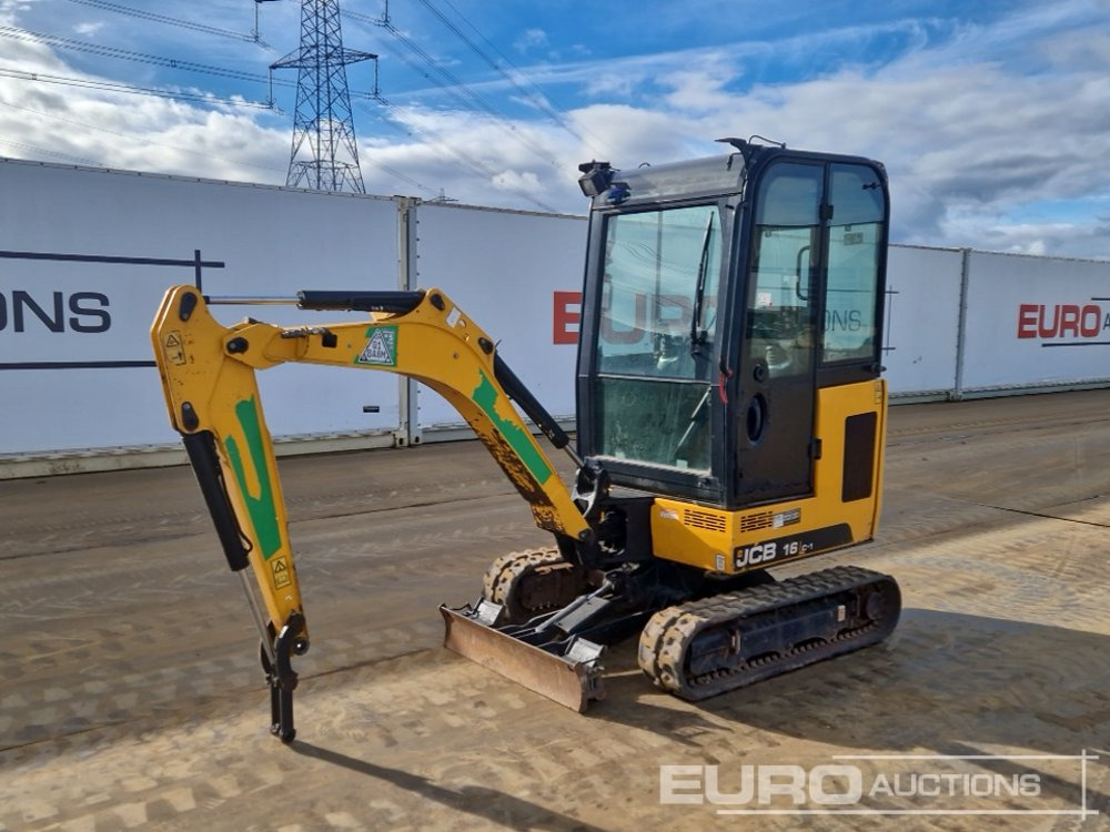 2020 JCB 16C-1 - حفار صغير: صورة 1 2020 JCB 16C-1 - حفار صغير: صورة 1