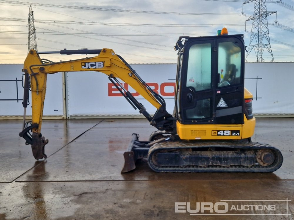 2020 JCB 48Z-1 T3 - حفار صغير: صورة 2 2020 JCB 48Z-1 T3 - حفار صغير: صورة 2