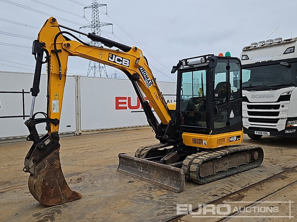 2020 JCB 48Z-1 - حفار صغير: صورة 1 2020 JCB 48Z-1 - حفار صغير: صورة 1