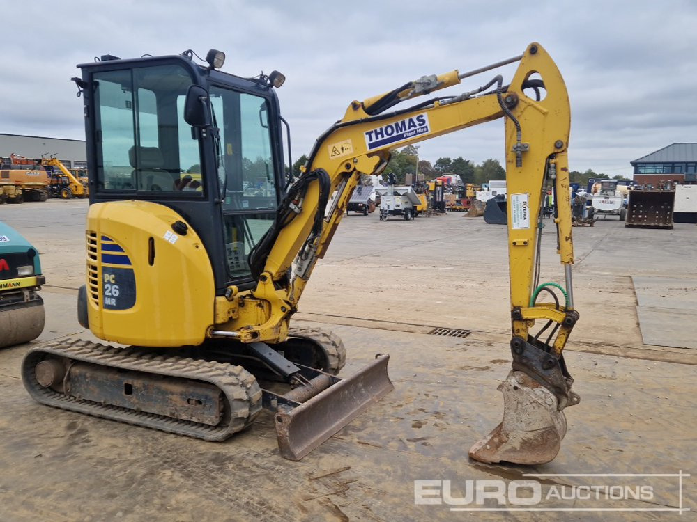 حفار صغير 2020 Komatsu PC26MR-3: صورة 7