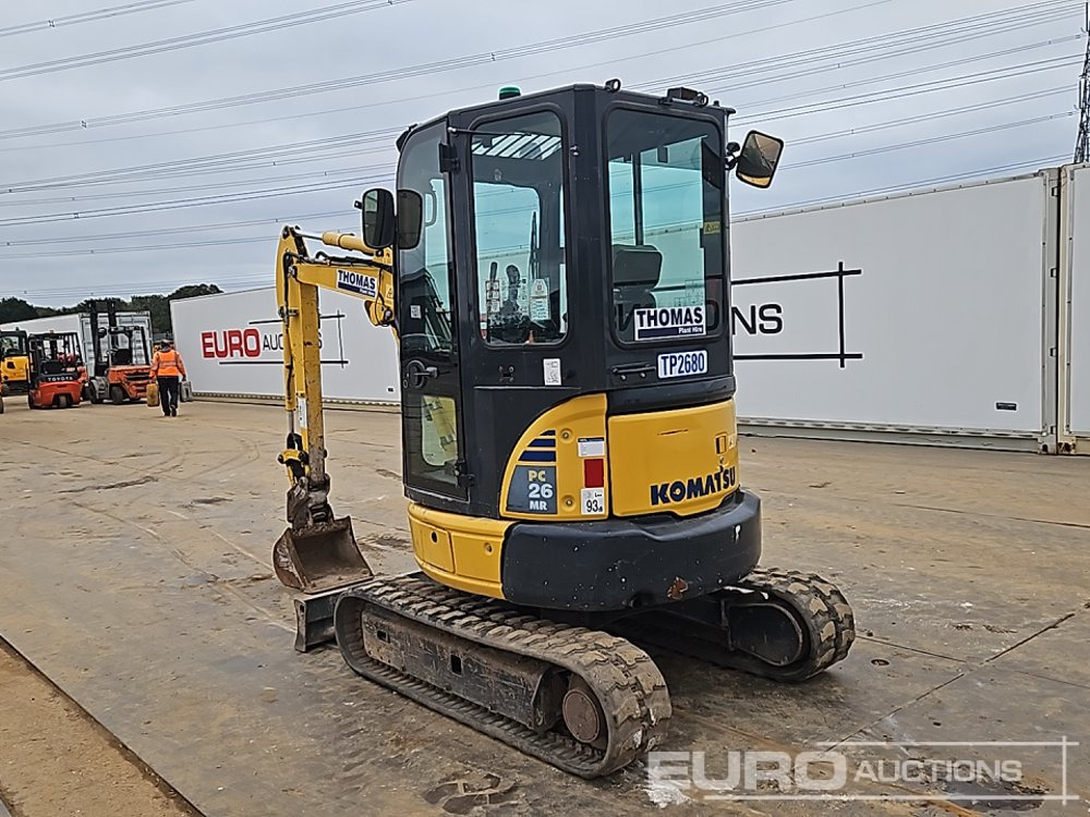 2020 Komatsu PC26MR-3 - حفار صغير: صورة 3 2020 Komatsu PC26MR-3 - حفار صغير: صورة 3
