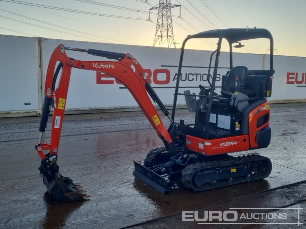 2020 Kubota KX019-4 - حفار صغير: صورة 1 2020 Kubota KX019-4 - حفار صغير: صورة 1